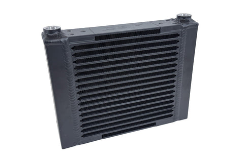 CSF Universal Large Single-Pass Oil Cooler - M22 x 1.5 - 12in L x 9.33in H x 2.16in W - 8371