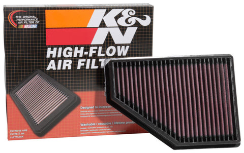 K&N 17-18 Chrysler Pacifica Hybrid V6-3.6L F/I Replacement Air Filter - 33-5078