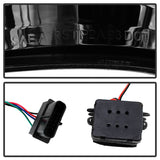 Xtune Yukon Denali 99-00 LED Tail Lights w/ 3rd LED Brake Light Smoked ALT-JH-CCK88-LED-SET-SM - 9032752