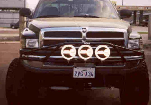 N-Fab Pre-Runner Light Bar 94-01 Dodge Ram 1500/2500/3500 - Tex. Black - D943LH-TX