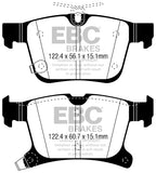 EBC 2016+ Chrysler Pacifica (RU) 3.6L Ultimax2 Rear Brake Pads - UD1901
