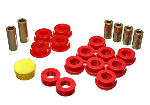 Energy Suspension 90-93 Honda Accord/Odyssey Red Front Control Arm Bushing Set - 16.3110R
