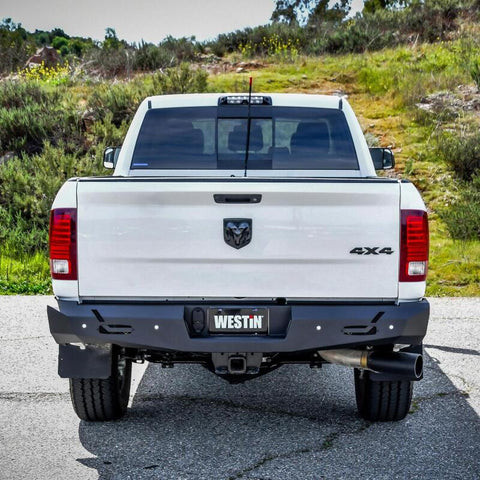 Westin 09-18 Ram 1500 Pro-Series Rear Bumper - Textured Black - 58-421025