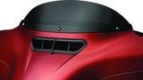 Kuryakyn Smooth Windshield Trim 14-Up Touring Gloss Black - 1389