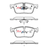 DBA 20-22 Jaguar F-Pace (w/350mm Front Rotor) Front SSEV Street Series Brake Pads - DB15162SSEV
