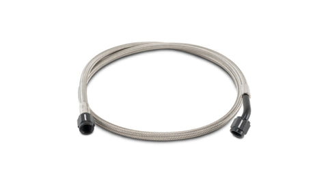 Vibrant Pre-Assembled Hose Assemblies -4AN 36in Length Hose End Style Straight/45 Degrees - 10278