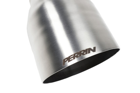 PERRIN 22-23 Subaru WRX Dual Single Tip 304SS Axle Back Exhaust - PSP-EXT-341BR