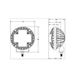 ARB Nacho 5.75in Offroad TM5 Racer LED Light Set - TM532