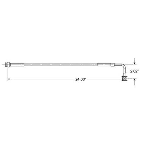 Synergy 07-18 Jeep Wrangler JK/JKU Extended Front/Rear DOT Approved Brake Line Kit - 8066