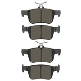 DFC 16-26 Honda Prelude Rear 4000 Hybridynamic Brake Pads - 4000-1878-00