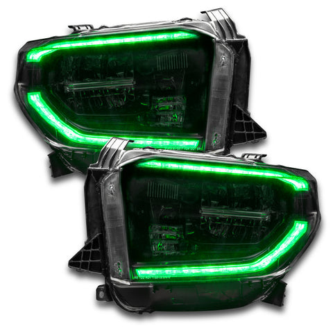 Oracle 18-21 Toyota Tundra Dynamic ColorSHIFT Headlight DRL Upgrade Kit - 1461-332