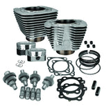 S&S Cycle 00-21 Sportster Models 883cc to 1200cc Hooligan Kit - Silver - 910-0700