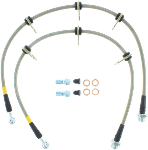 StopTech 08-12 Toyota Sequoia Rear Stainless Steel Brake Lines - 950.44524