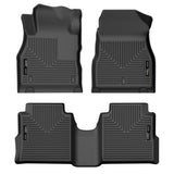 Husky Liners 18-22 Nissan Kicks Weatherbeater Black Front & 2nd Seat Floor Liners - 95271
