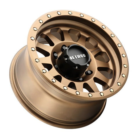 Method MR304 Double Standard 17x8.5 0mm Offset 8x170 130.81mm CB Method Bronze Wheel - MR30478587900