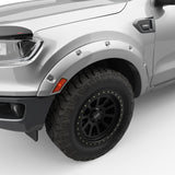 EGR 19-22 Ford Ranger Painted To Code Ingot Traditional Bolt-On Look Fender Flares Silver Set Of 4 - 793554-UX