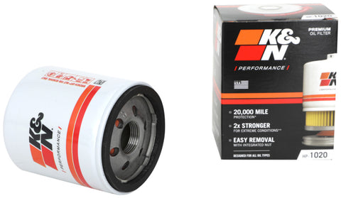 K&N Premium Wrench-Off Oil Filter - HP-1020