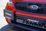 PERRIN 2018+ Subaru WRX/STI w/ FMIC License Plate Holder - PSP-BDY-205F
