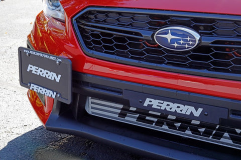 PERRIN 2018+ Subaru WRX/STI w/ FMIC License Plate Holder - PSP-BDY-205F