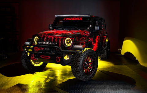Oracle Oculus Bi-LED Projector Headlights for Jeep JL/Gladiator JT - w/ BC1 Controller - 5839-335