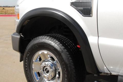 Lund 08-10 Ford F-250 SX-Sport Style Smooth Elite Series Fender Flares - Black (4 Pc.) - SX313S