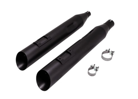 Vance & Hines HD 17-22 Touring Blackslash 450 S/OS Black Slip-On Exhaust - 46764