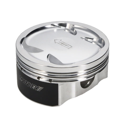 Manley 04+ Subaru WRX STi (EJ257) 83mm Stroker 99.5mm STD Bore 9.8:1 Dish Piston Set with Rings - 622100C-4