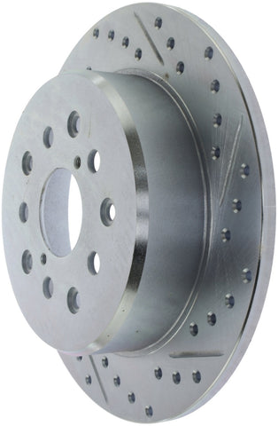 StopTech 01-05 Lexus IS300 / 02-10 Lexus SC430 Sport Slotted & Drilled Rear Left Brake Rotor - 227.44090L