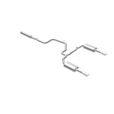 MagnaFlow 00-05 Chevy Impala/Monte Carlo V6 3.4L/3.8L Dual Rear Exit Stainless Cat-Back Perf Exhaust - 16729