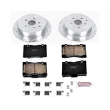 Power Stop 10-15 Lexus RX350 Rear Z23 Evolution Sport Brake Kit - K5864