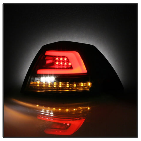 Spyder 08-09 Pontiac G8 Version 2 Light Bar LED Tail Lights - Black - ALT-YD-PG808V2-LB-BK - 5086068