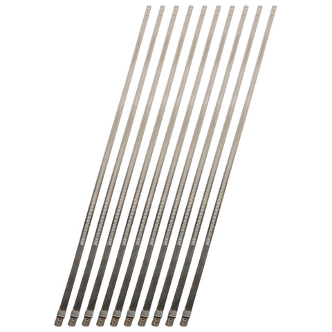 DEI Stainless Steel Positive Locking Tie 1/4in (7mm) x 20in - 10 per pack - 10210