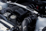 Dinan 92-00 BMW 323i/325i/328i/M3/Z3 (E36/E37) Brushed Aluminum Strut Tower Brace - Front - D180-0362