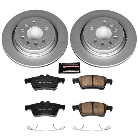 Power Stop 08-11 Saab 9-3 Rear Z23 Evolution Sport Coated Brake Kit - CRK5698