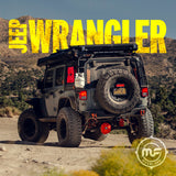 MagnaFlow 12-18 Jeep Wrangler 2.5in Overland Series Cat-Back Exhaust - 19539