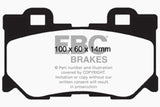 EBC 08-15 Infiniti G37 3.7 Greenstuff Rear Brake Pads - DP21824