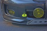 PERRIN 08-14 Subaru WRX/STI Tow Hook Kit (Front) - Neon Yellow - PSP-BDY-231NY