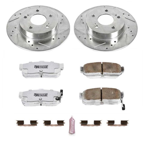Power Stop 96-01 Infiniti I30 Rear Z26 Street Warrior Brake Kit - K1168-26