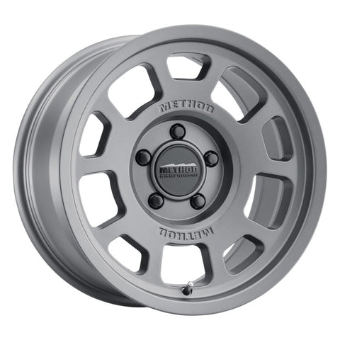 Method MR705 17x8.5 +35mm Offset 5x150 110.5mm CB Titanium Wheel - MR70578558835