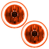 Oracle 05-10 Dodge Charger LED Fog Light Halo Kit - Amber - 1117-005