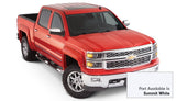 Bushwacker 16-18 Chevy Silverado 1500 Fleetside Pocket Style Flares 4pc - Summit White - 40957-14