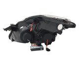 ANZO 2008-2009 Nissan Altima (2 Door ONLY) Projector Headlights w/ Halo Chrome (CCFL) - 121396