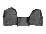 WeatherTech 17+ Ford F-250/F-350/F-450 Front FloorLiner - Black (w/ 1st Row Bench Seats) - 4410321