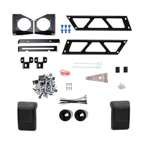ARB Sahara Deluxe Winch Bumper Jk 07On Satin W/Crush Cans - 3950210