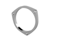 QTP 4in Weld-On QTEC 3 Bolt Flange - 10400F