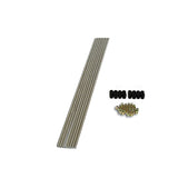 Nitrous Express 4 Cyl Tubing Kit (4 - 14in / 4 - 16in Tubing Incl B-Nuts) - 80045