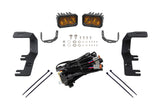 Diode Dynamics 14-19 Silverado/Sierra SSC2 LED Ditch Light Kit - Sport Yellow Combo - DD6660