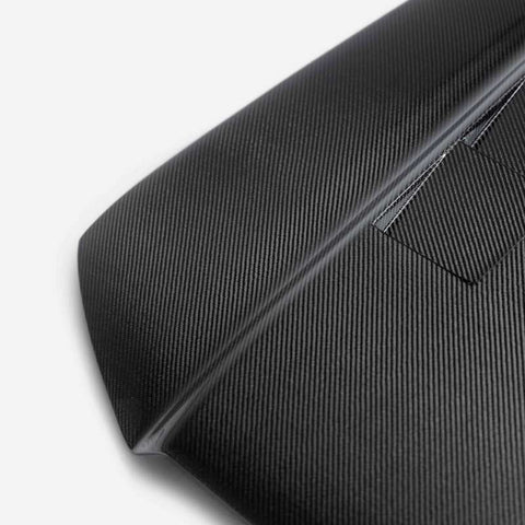 Seibon 12-15 Toyota Tacoma TS-Style Carbon Fiber Hood - HD12TYTA-TS