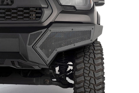 Go Rhino 16-21 Tacoma Element Front Bumper w/ Power Actuated Hide-away Light Bar Mount Tex Black - 343891T