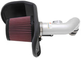 K&N 12 Chevy Sonic 1.4L Silver Typhoon Performance Intake - 69-4524TS
